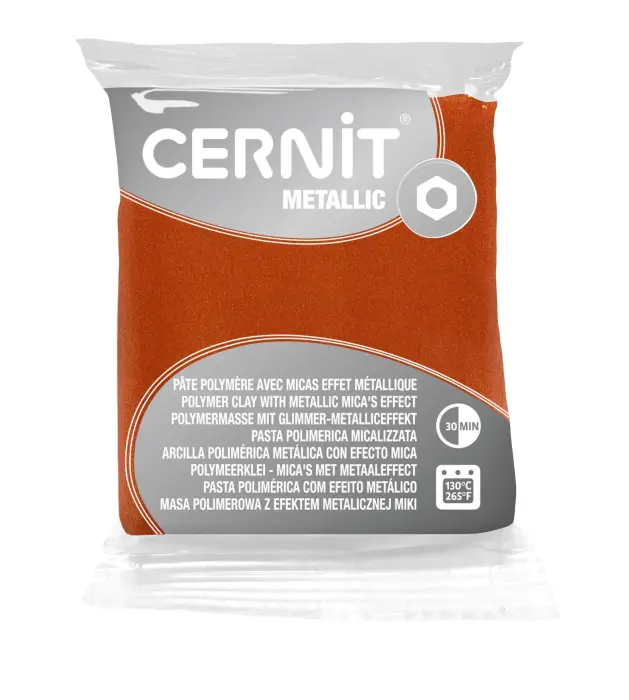 Cernit METALLIC 56 g Rouille - Rouille