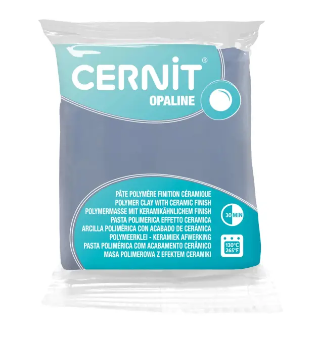 Cernit OPALINE 56 g Bleu gris - Bleu gris