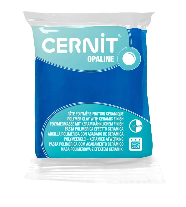 Cernit OPALINE 56 g Bleu primaire - Bleu primaire