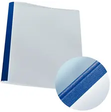 LEITZ chemise à reliure thermique aspect lin, format A4,