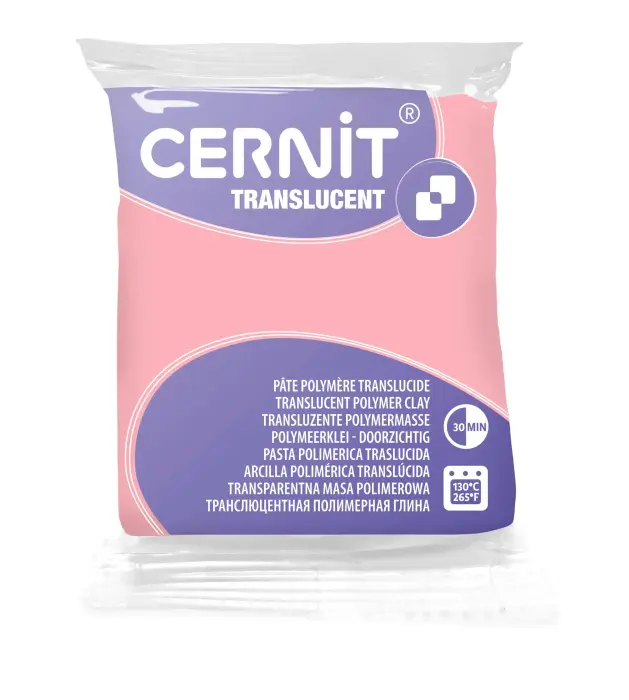Cernit TRANSLUCIDES 56 g Quartz Rose - Quartz Rose - New