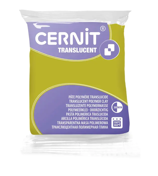 Cernit TRANSLUCIDES 56 g Mirabelle - Mirabelle - New