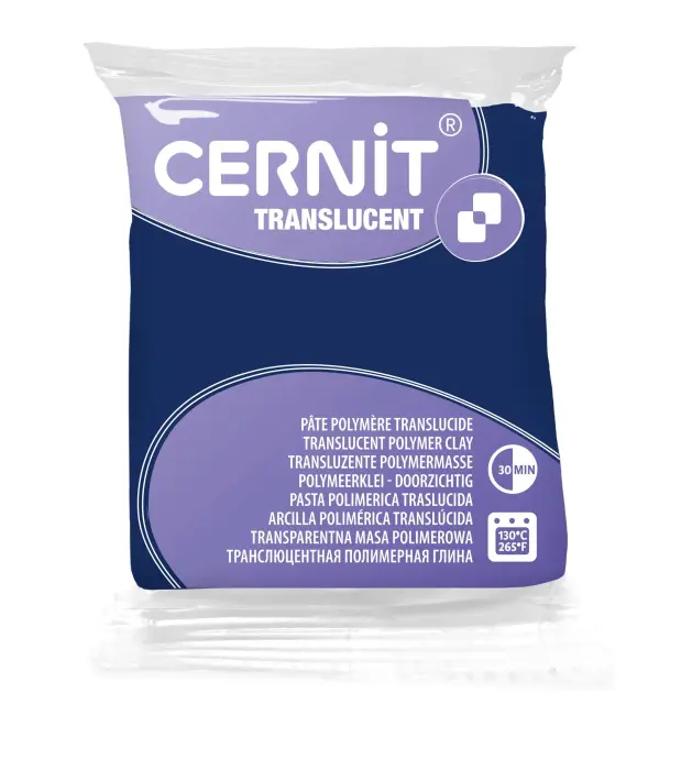 Cernit TRANSLUCIDES 56 g Myrtille - Myrtille - New