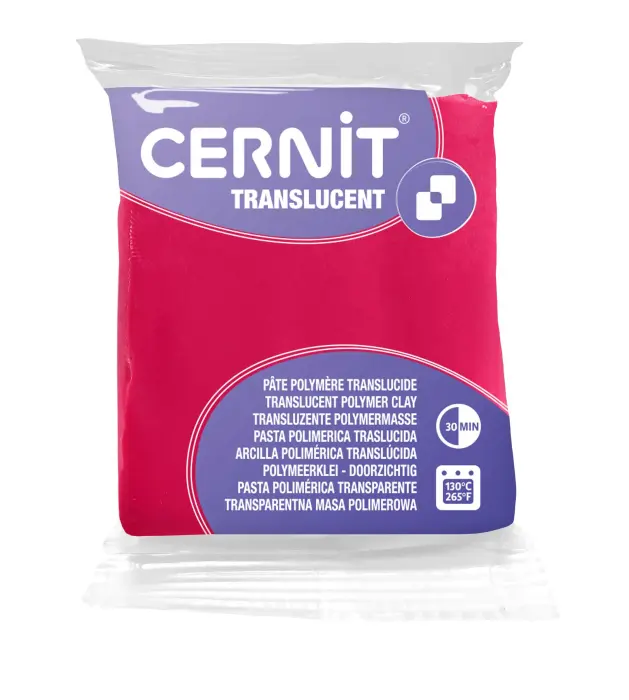 Cernit TRANSLUCENT 56 g Rubis - Rubis