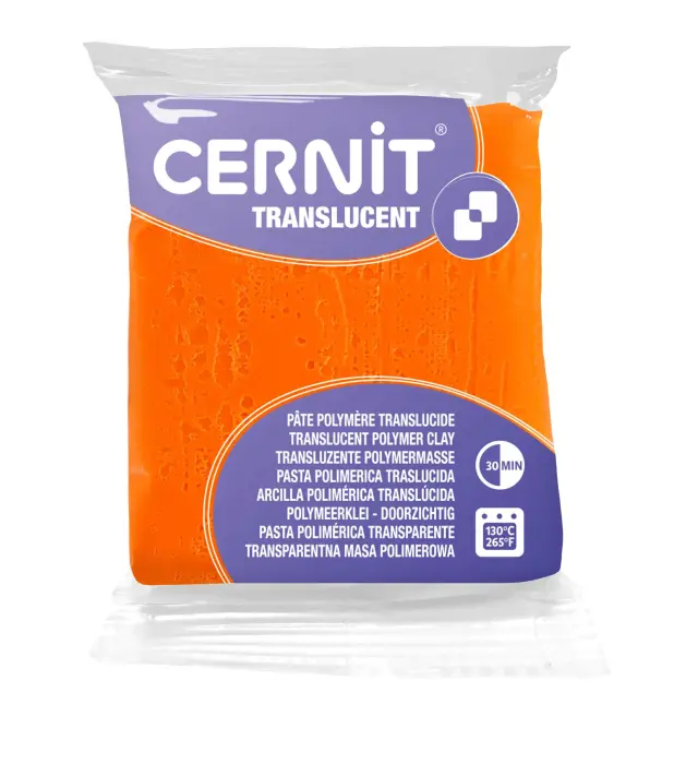 Cernit TRANSLUCENT 56 g Orange - Orange
