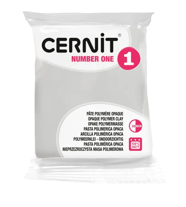 Cernit n°1 56 g Blanc opaque - Blanc
