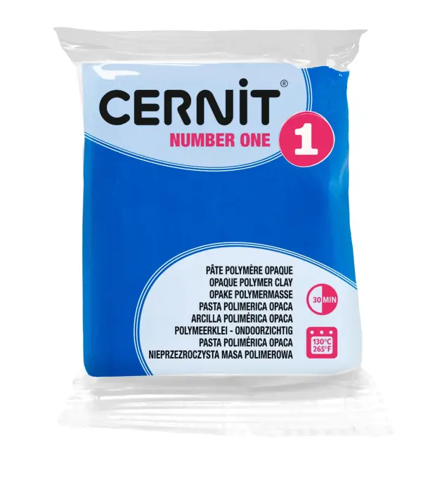 Cernit n°1 56 g Bleu - Bleu