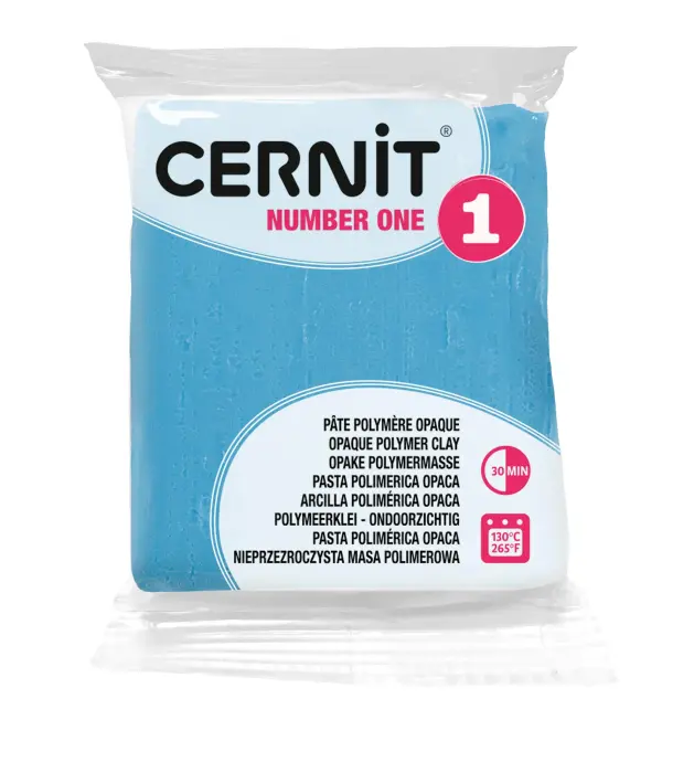Cernit n°1 56 g Bleu ciel - Bleu ciel