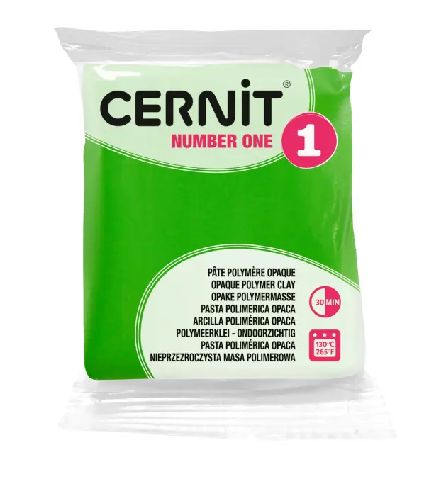 Cernit n°1 56 g Vert clair - Vert clair