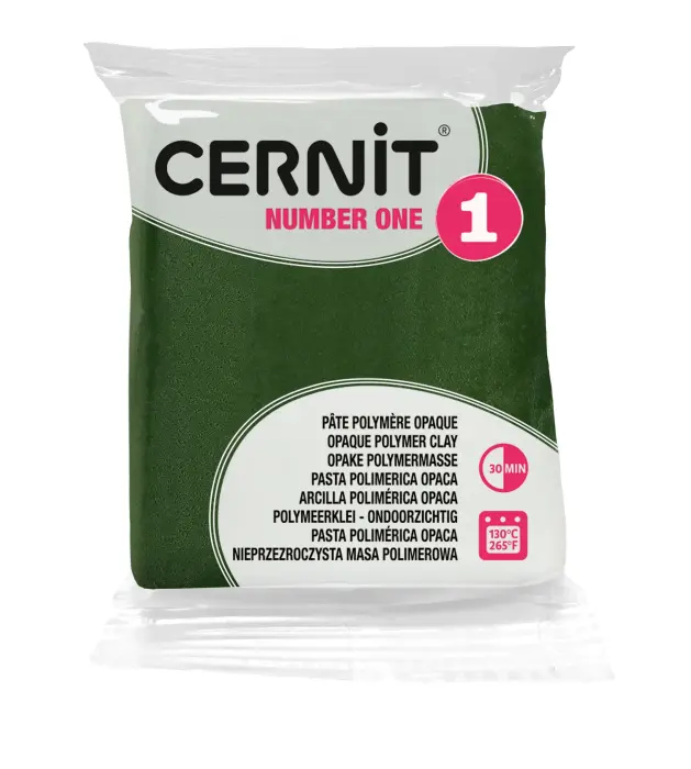 Cernit n°1 56 g Olive - Olive