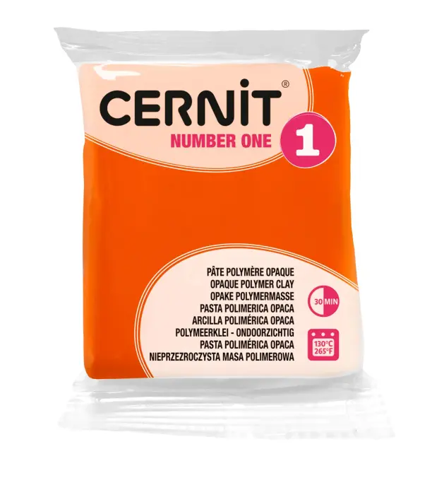 Cernit n°1 56 g Orange - Orange