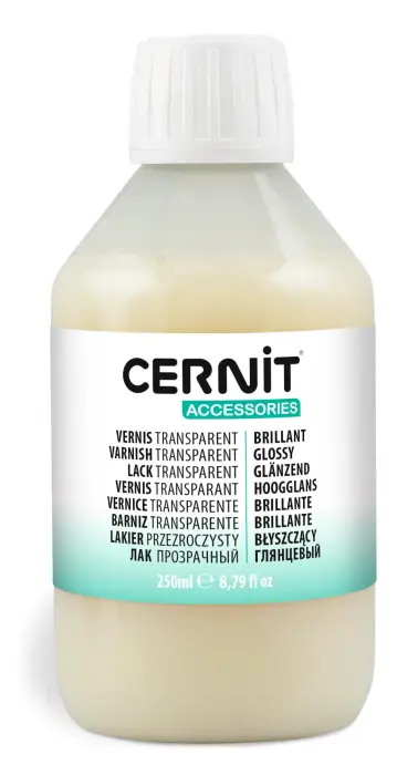 Cernit vernis brillant 250 ml - Transparent