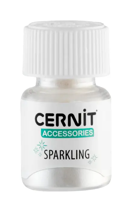 Cernit Sparkling 5 g Argent METALLIC - Argent