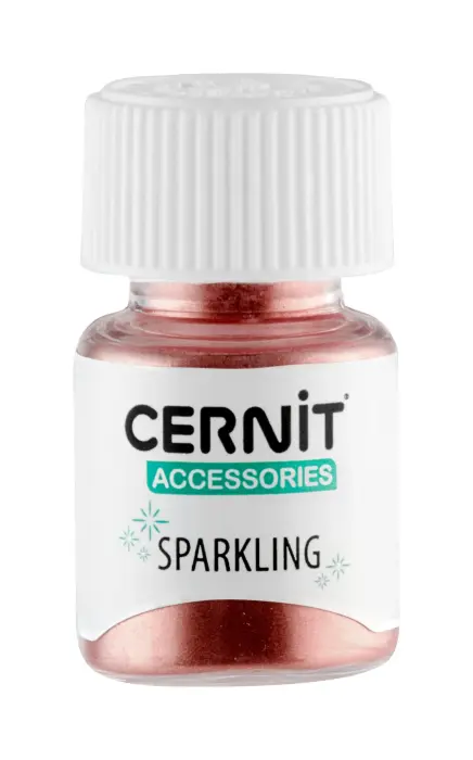 Cernit Sparkling 3 g Rouge METALLIC - Rouge