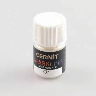 Cernit Sparkling 5 g Or interference - Or