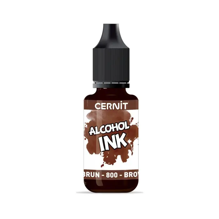 Cernit encre à l'alcool 20 ml Brun - Brun