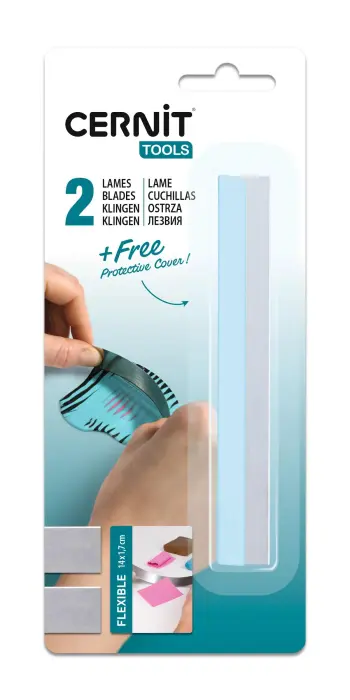Cernit 2 lames flexibles - Acier