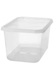 SmartStore Boîte de rangement BASIC L, 44 L, transparent