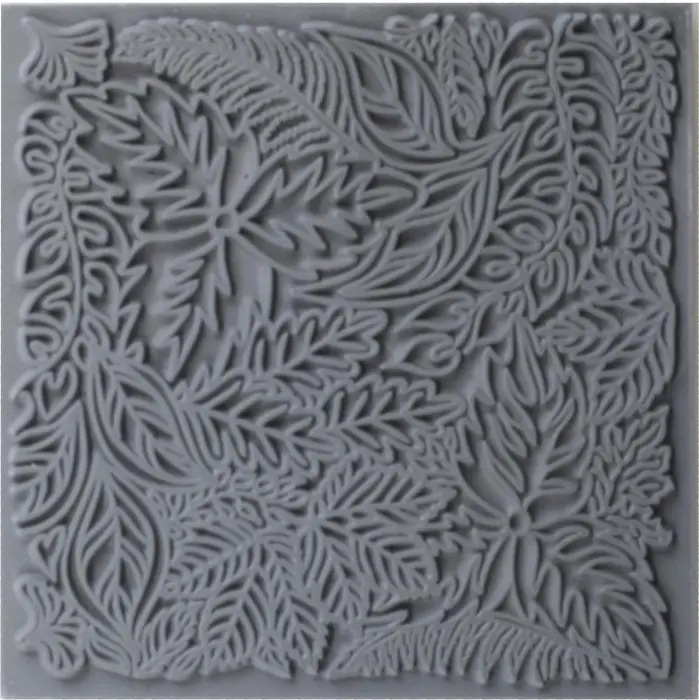 Cernit plaque de texture Leaves - Gris