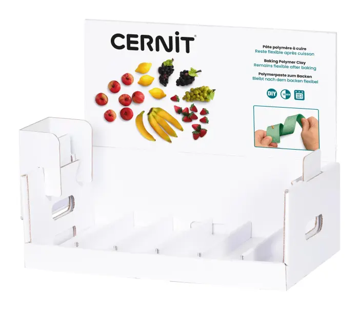 Barquette carton vide Cernit/MM - Blanc - New
