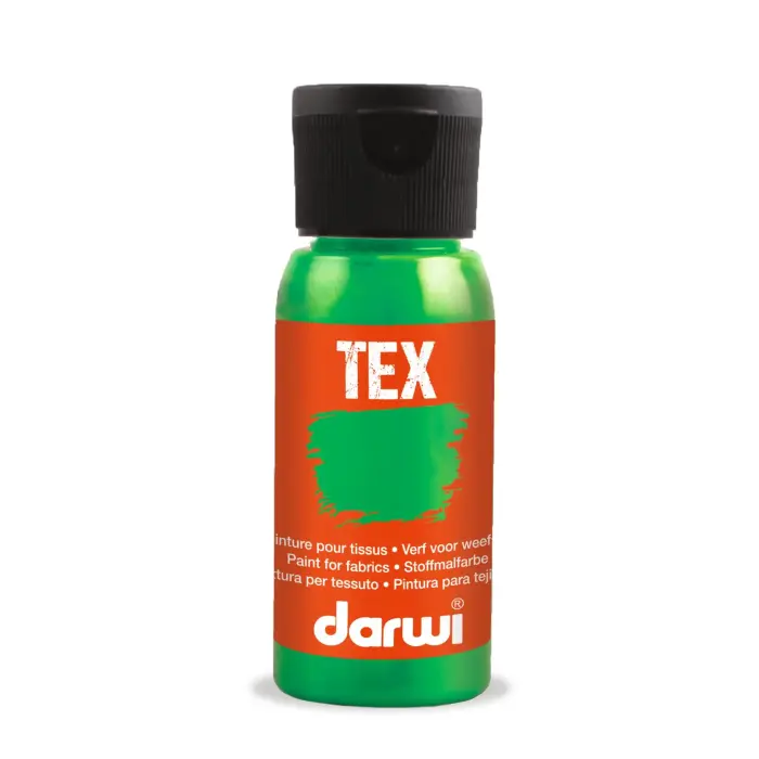 DARWI Flacon de 50 ml de Peinture Textile Opaque - Kaki