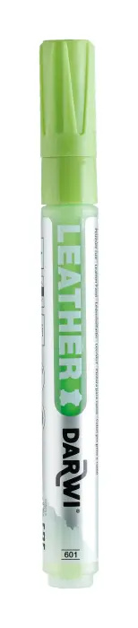DARWI Marqueur Peinture sur Cuir Pointe Conique Fine 2mm - Vert anis