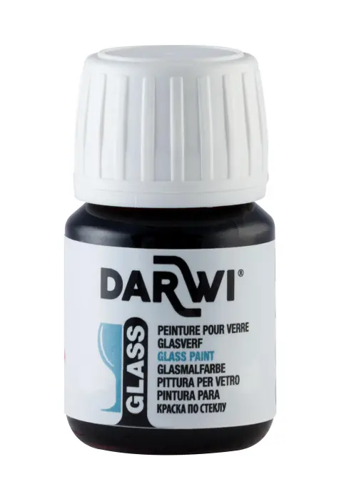 DARWI Flacon de 30 ml de Peinture sur Verre - Violet