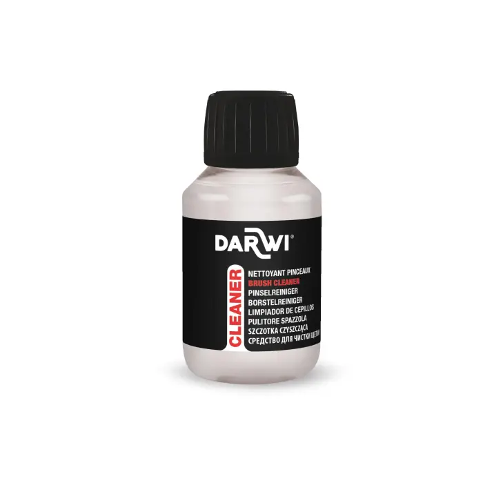 DARWI Flacon de 100 ml de Nettoyant pour Pinceaux