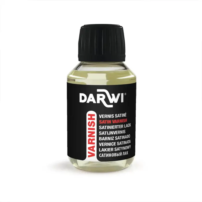 DARWI Flacon de 100 ml Vernis à Alcool finition Satinée