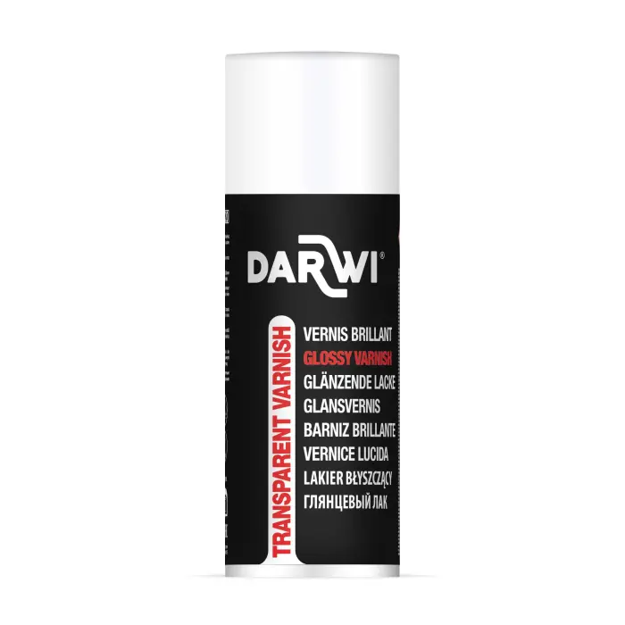 DARWI Aérosol de 400ml Vernis à Alcool finition Brillante - Incolore