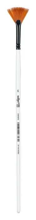 Darwi For You Pinceau éventail 7,5 mm T 6 - Blanc - New