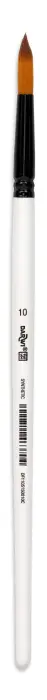 Darwi For You pinceau rond 6,5 mm taille 10 - Blanc