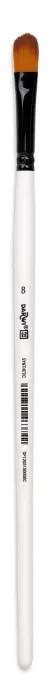 Darwi For You pinceau usé bombé 9 mm taille 8 - Blanc