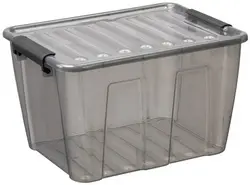 plast team Boîte de rangement HOME BOX, 15 L, gris