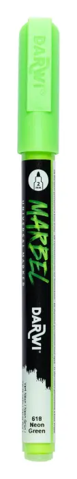 MARBEL Marqueur Universel Pointe Conique Fine 2mm - Vert néon