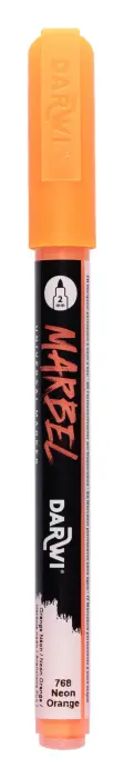 MARBEL Marqueur Universel Pointe Conique Fine 2mm - Orange néon