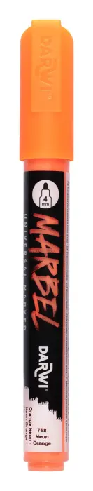 MARBEL Marqueur Universel Pointe Ronde Médium 4mm - Orange néon