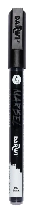 MARBEL Marqueur Universel Pointe Conique Fine 2mm - Noir