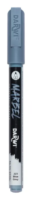 MARBEL Marqueur Universel Pointe Conique Fine 2mm - Bleu gris