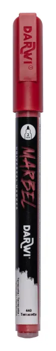 MARBEL Marqueur Universel Pointe Conique Fine 2mm - Terracotta