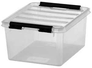 SmartStore Boîte de rangement CLASSIC 2 L, clips: noir