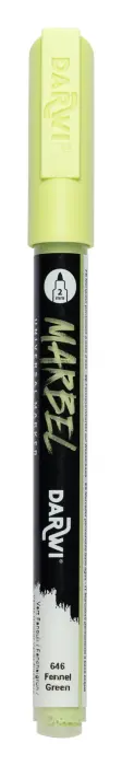 MARBEL Marqueur Universel Pointe Conique Fine 2mm - Vert fenouil