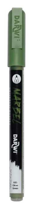 MARBEL Marqueur Universel Pointe Conique Fine 2mm - Vert olive