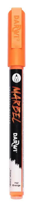 MARBEL Marqueur Universel Pointe Conique Fine 2mm - Orange