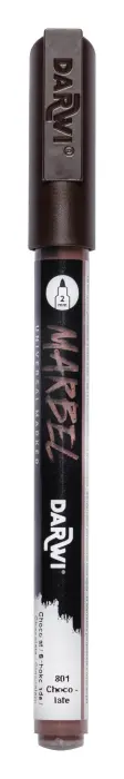 MARBEL Marqueur Universel Pointe Conique Fine 2mm - Chocolat