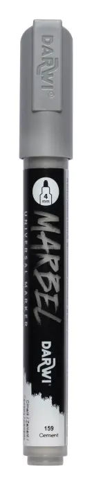 MARBEL Marqueur Universel Pointe Ronde Médium 4mm - Ciment