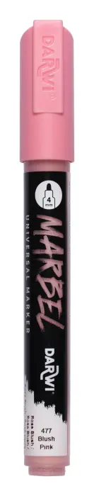 MARBEL Marqueur Universel Pointe Ronde Médium 4mm - Rose blush