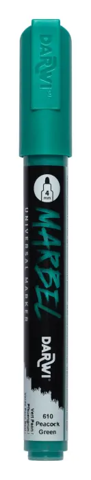 MARBEL Marqueur Universel Pointe Ronde Médium 4mm - Vert paon