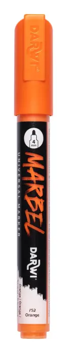 MARBEL Marqueur Universel Pointe Ronde Médium 4mm - Orange