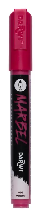 MARBEL Marqueur Universel Pointe Ronde Médium 4mm - Magenta